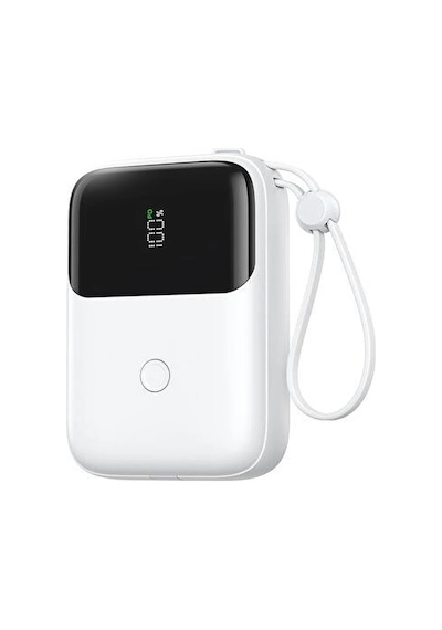 Thentech 1000mah Telefon Tablet Powerbank Küçük Taşınabilir Küçük Güçlü Portatif Powebank Beyaz