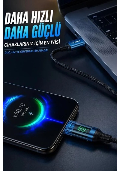 Mobil Aksesuar Taşınabilir Kablo Telefon Parçası Şarj Kablosu Type-c To Lightning 27w U22