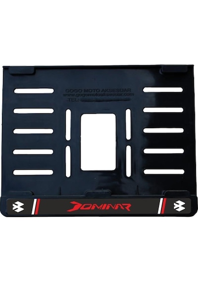Bajaj Dominar 1 Plastik Kırılmaz Plakalık