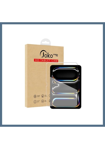 Buradabulabilirsin Joko Apple Uyumlu iPad Air 11 2024 Hd Tablet Cam Ekran Koruyucu - Şeffaf Bbz