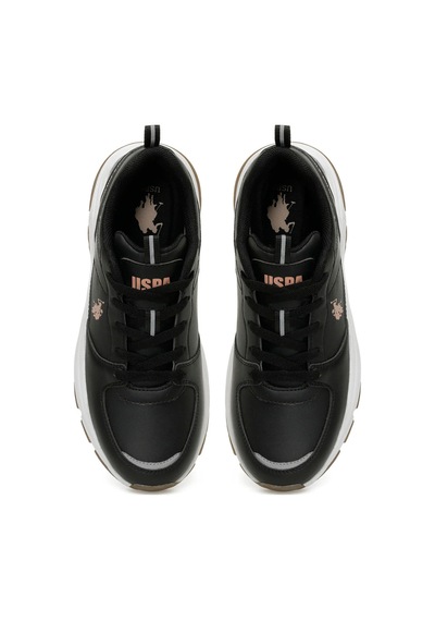 U.s. Polo Assn. Sorley 5pr Kadın Siyah 36-40 Sneaker Ayakkabı Siyah