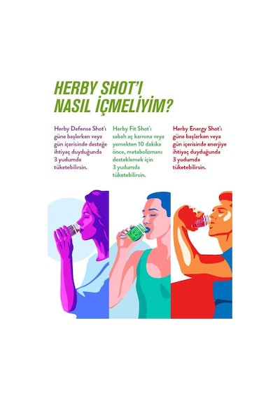 Herby Wellness Shot Deneme Paketi X12