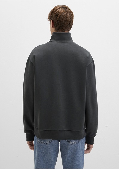 Mavi - Mavi Jeans Baskılı Antrasit Sweatshirt 0s10555-70092 Antrasit