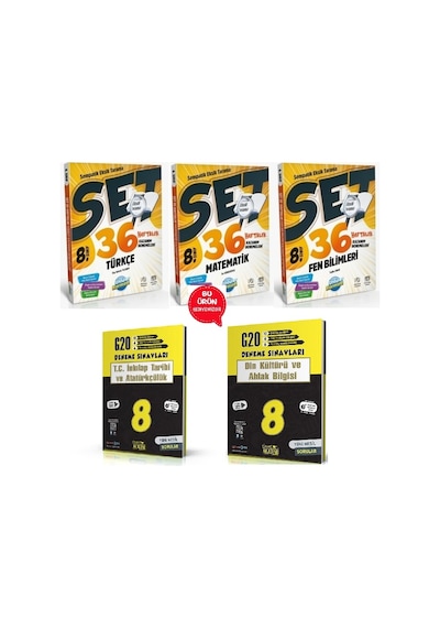 Sempatik 36 Haftalık Deneme Türkçe-matematik-fen Bilimleri -hediyeli
