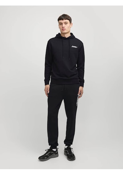Jack & Jones Jjbeau Siyah Erkek Sweatshirt 12268436 Siyah