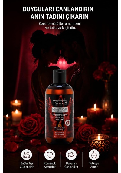 Masaj Yağı Aromaterapi Afrodizyak Seans 250 Ml
