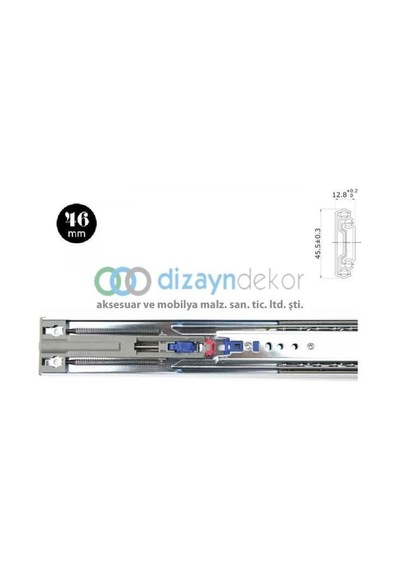 Teleskopik Bilyalı Frenli Ray 46 X 350 Mm