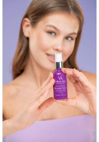 Volkan Ates Natural & Beauty Lavandula Angustifolia Saf Lavanta Suyu Sprey 50 Ml