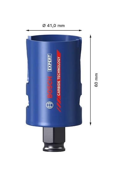 Bosch 41 Mm Yapı Malzemeleri İçin Panç 2608900460