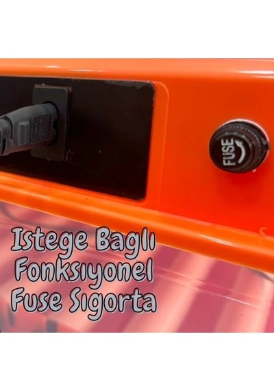 Evonest 120 Yumurtalık Kuluçka Makinesi Turuncu Renk