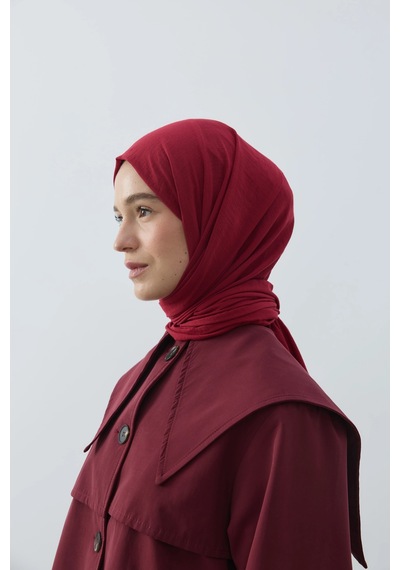 Modakaşmir Neo Pamuk Şal Bordo Renk
