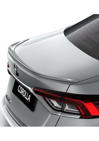 Toyota Corolla 2019+ Uyumlu Yedek Parça İnce Spoiler Plastik
