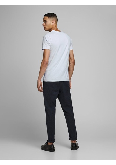 Jack & Jones Jack Jones Basic O-Neck Tee S/S Noos Erkek Beyaz Tshirt 12058529- Beyaz