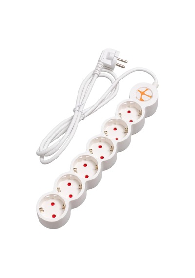 Tunçmatik Powerstrip 6 Altılı Anahtarlı Grup Priz 3m