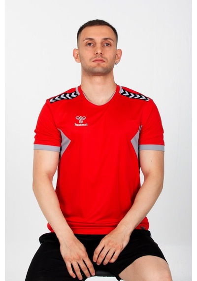 Hummel Otantik Antrenman Tişört Kırmızı