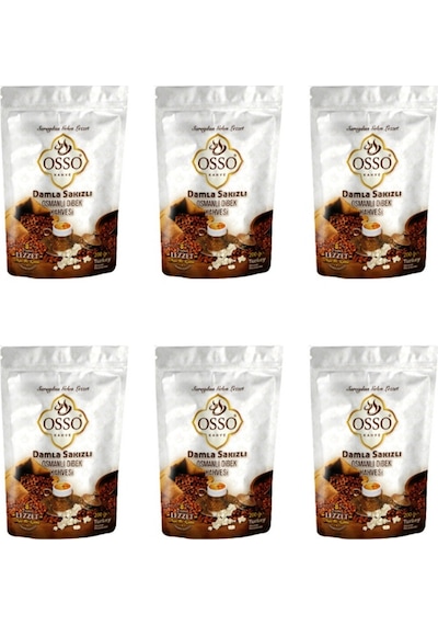 Osso Damla Sakızlı Kahvesi 6 x 200 G