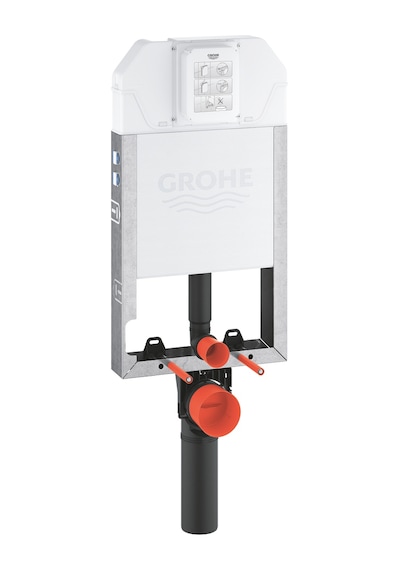Grohe Uniset İnce 80mm Gömme Rezervuar 39683000 Beyaz - Siyah