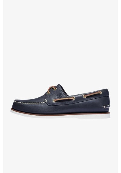 Timberland Erkek Mavi Tekne Ayakkabısı Tb0740364841 Mavi