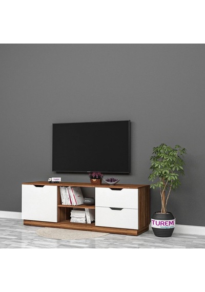 Lotus Tv Ünitesi Mdf Beyaz Lotus Tv Ünitesi Mdf Beyaz