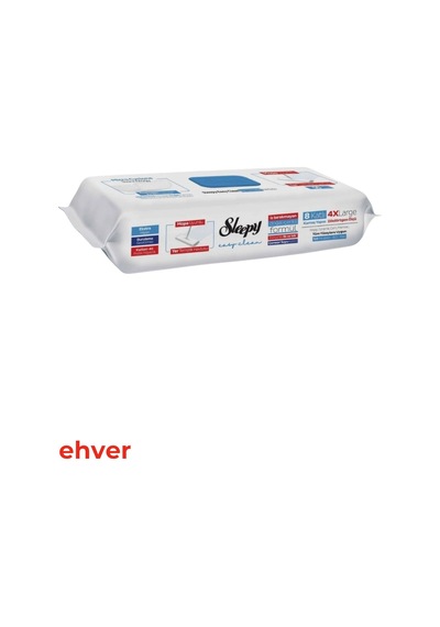 Sleepy 3'lü Easy Clean Çamaşır Suyu Katkılı Mopa Uyumlu Yer Temizlik Havlusu 150 Yaprak Diğer
