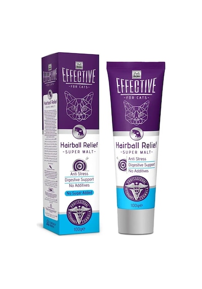 Delibon Effective Hairball Tüy Yumağı Önleyici Malt Kedi Macunu 100 Gr
