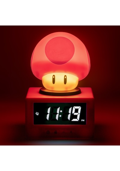 Paladone Super Mushroom İkon Çalar Saat Diğer