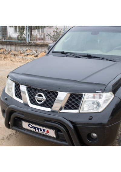 Cappafe Nissan Navara Ön Kaput Koruyucu Rüzgarlık 4Mm Abs 06-15