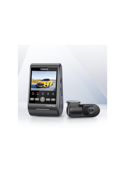 Viofo A229 Plus 2 Kameralı Ön+arka 2k+2k Hdr Sony Starvis 2 Sensörlü Wi-fi Gps'li Araç Kamerası
