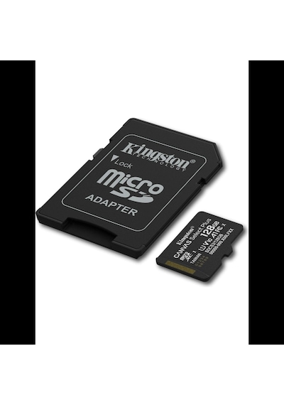 Kıngston Sdcs3/128gb, Canvas Select Plus Gen3 A1, 100mb/s, Microsd Kart Bellek Sd Adaptörlü