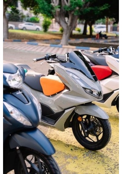 HONDA PCX Motosiklet Çocuk Koltuğu, Siyah Deri, Kolsuz, 4-8 Yaş Arası, Sök Tak