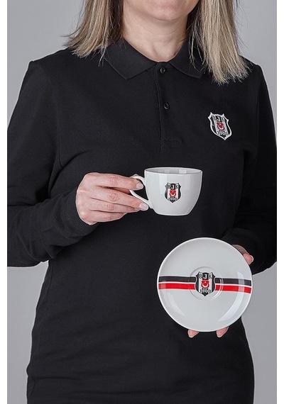 Neva N3427 Lisanslı Çizgili 2'li Çay Fincan Takımı-bjk Çok Renkli