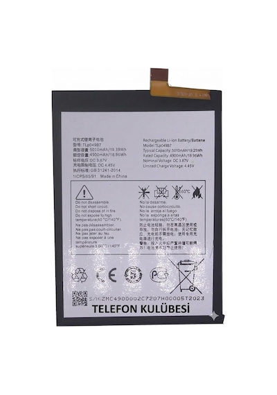 Tcl 40 Se Uyumlu Batarya Pil Tlpa49b7