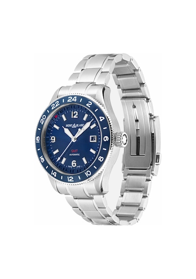 Montblanc 1858 Gmt 129616 Altın - Mavi