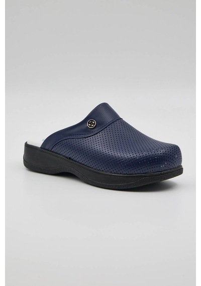 Terz-0052 Quicksteps Professional Kadın Anatomik Ve Comfort Sabo Terlik Lacivert