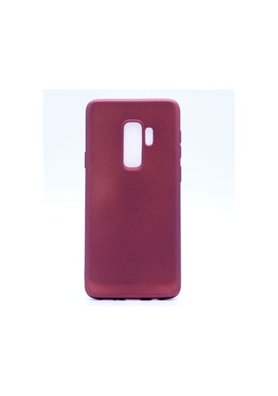 Samsung Galaxy Uyumlu S9 Kılıf Esnek Premier Silikon Kapak Bordo