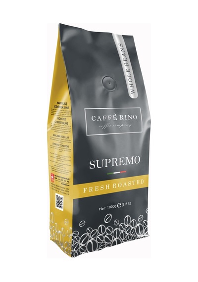 Caffe Rino Espresso Supremo Çekirdek Kahve 1 KG