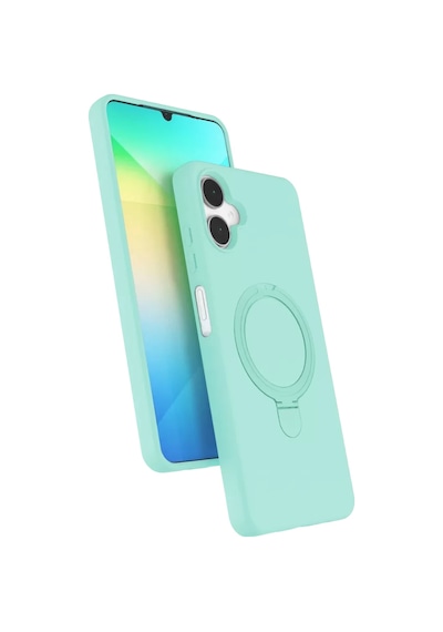 Newface Samsung Galaxy A06 Regal Magsafe Standlı Kapak - Su Yeşili