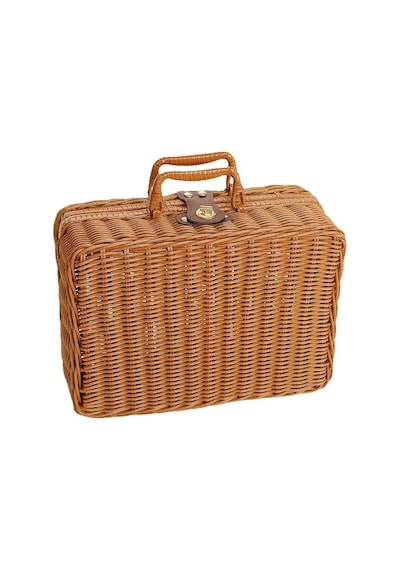 İmitasyon Rattan Bavul Rattan Depolama Rattan Piknik Sepet Depolama Sepetleri Kapaklar Diğer