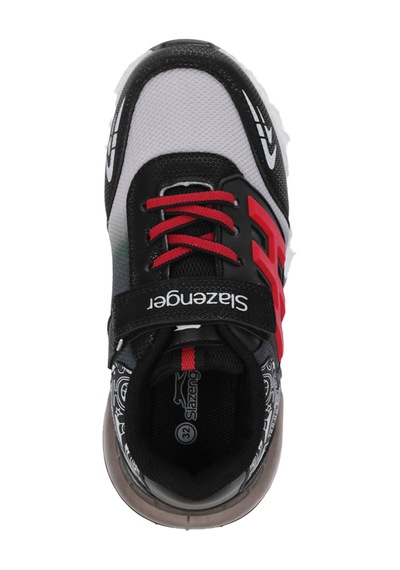 Slazenger Enzo F Unisex Çocuk Siyah / Kırmızı Günlük Spor Ayakkabısı