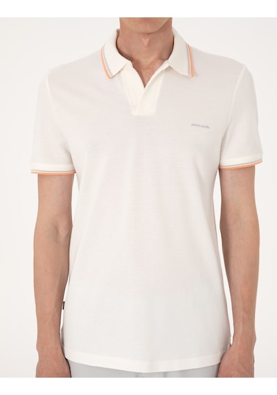 Pierre Cardin Erkek Ekru Tişört 50302625-vr019 Ekru