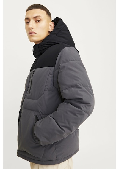 Jack & Jones 12258416 Erkek  Antrasit Mont & Kaban
