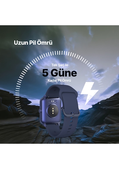 Tempus 2S13WV1 44 Mm Dikdörtgen Kasa Akıllı Saat
