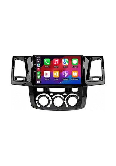 Toyota Fortuner 2008 Android Multimedya Carplay Android Auto Navigasyon 10gb Ram 256gb Pro 9"