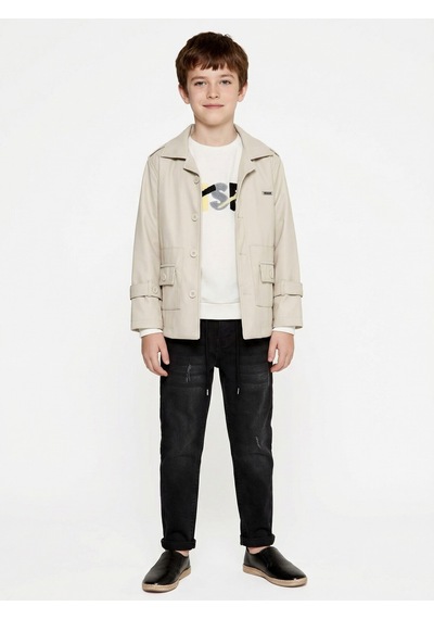 Xo Kids Erkek Çocuk 3lü Alt Üst Takım 6-9 Yaş 13212 Gri
