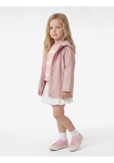 Koton Uzun Kollu Cepli Kapşonlu Mevsimlik Mont Pembe 6smg20007aw Açık Pembe