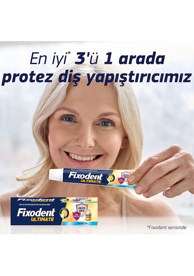 Ultimate Ferah Tat Diş Protezi Yapıştırıcı Krem 40g