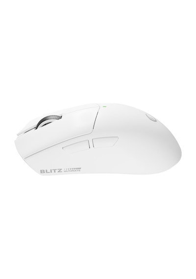 Rampage Blıtz Ultımate 8k Bt+wired+2.4g Beyaz Kablosuz Paw3950 Nordıc 52840 Mcu Gaming Oyuncu Mouse Blitz Ultimate