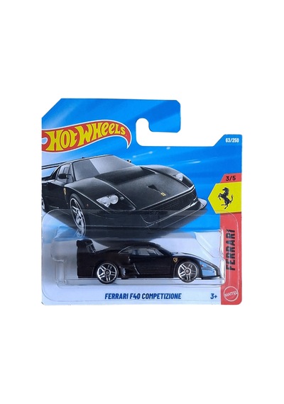 Hot Wheels Ferrari F40 Competizione - Ferrari 1/64 Diecast Model Araba Çok Renkli