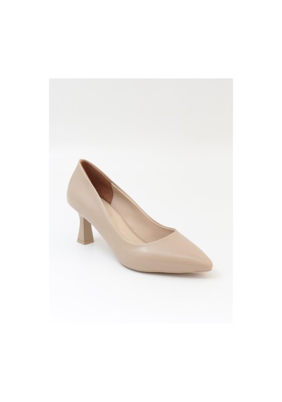 Nesilshoes Nesil Shoes Özma 7021 Ten Topuklu Kadın Stiletto