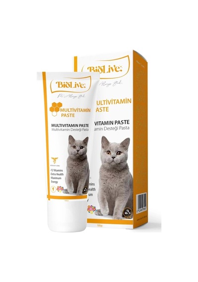 Biolive Kediler İçin Multimin Paste 100gr